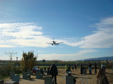 Mirador de aviones del Prat